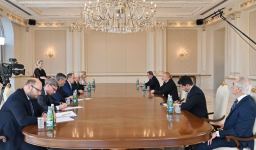President Ilham Aliyev receives Russia's FM Sergey Lavrov (PHOTO/VIDEO)