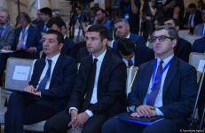Azerbaijani Finance Minister invites BSTDB to join restoration projects in liberated Karabakh (PHOTO)