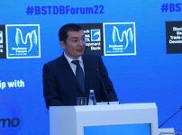 Azerbaijani Finance Minister invites BSTDB to join restoration projects in liberated Karabakh (PHOTO)