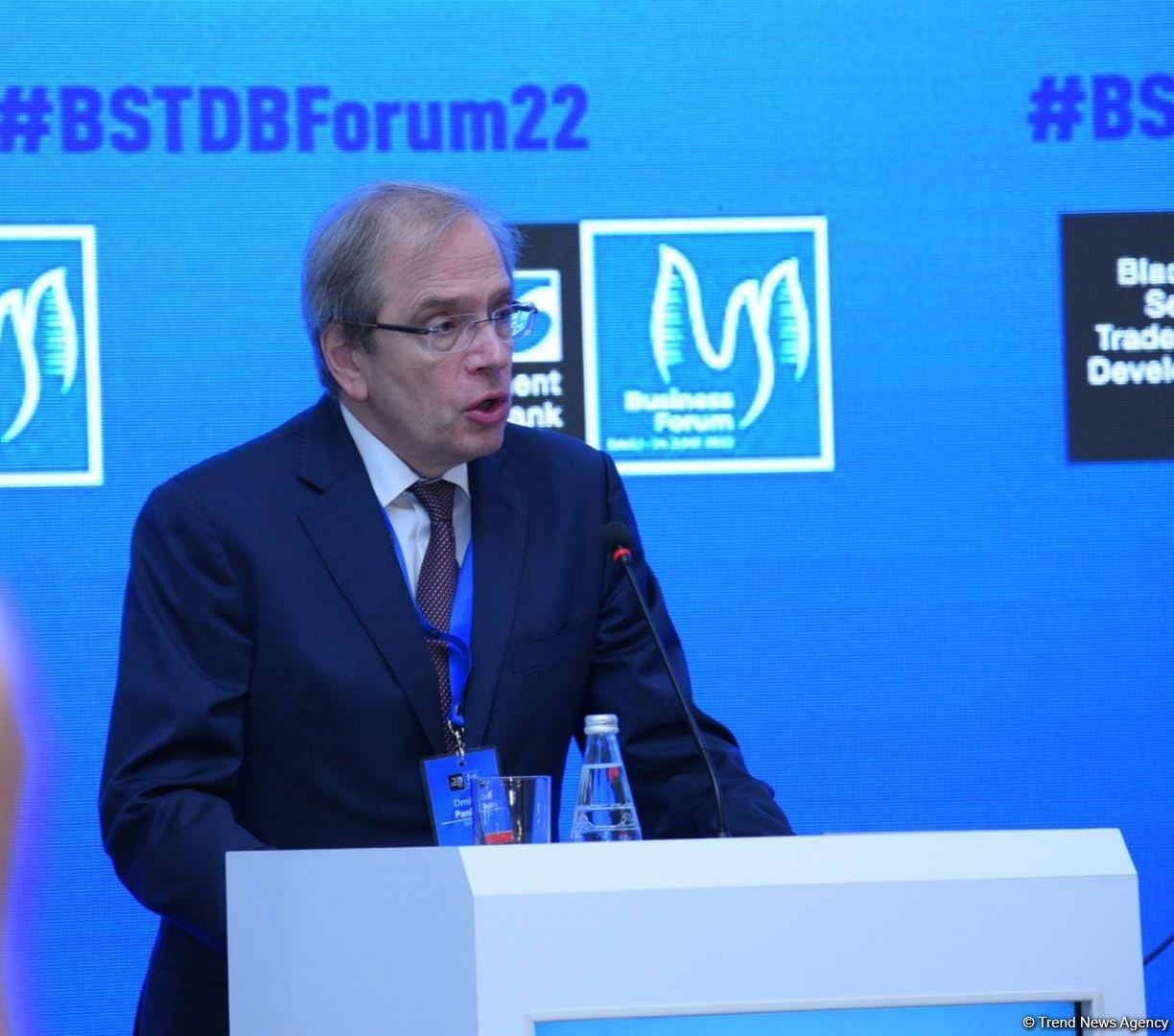 Azerbaijani Finance Minister invites BSTDB to join restoration projects in liberated Karabakh (PHOTO)