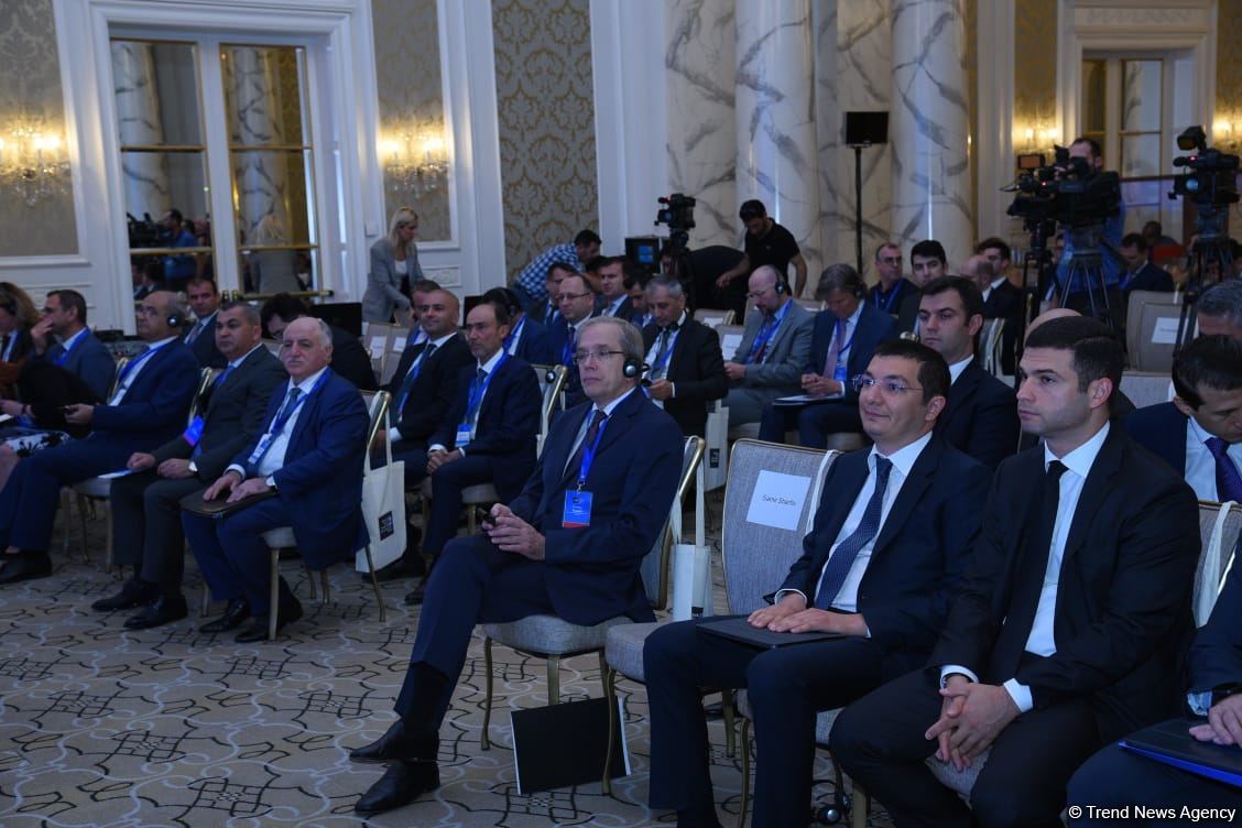 Azerbaijani Finance Minister invites BSTDB to join restoration projects in liberated Karabakh (PHOTO)