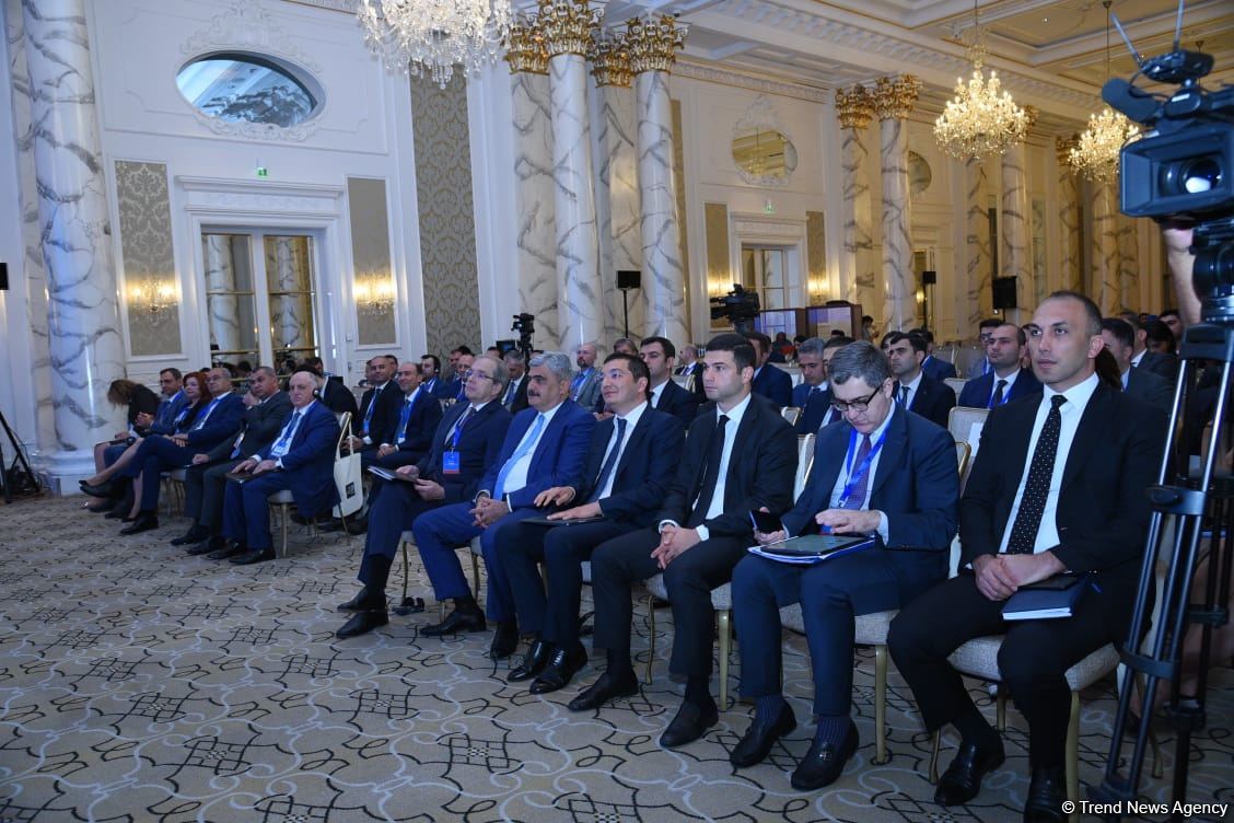 Azerbaijani Finance Minister invites BSTDB to join restoration projects in liberated Karabakh (PHOTO)