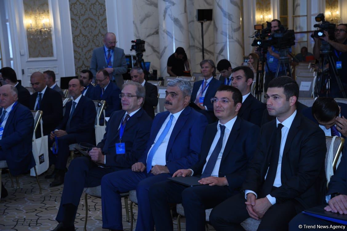 Azerbaijani Finance Minister invites BSTDB to join restoration projects in liberated Karabakh (PHOTO)