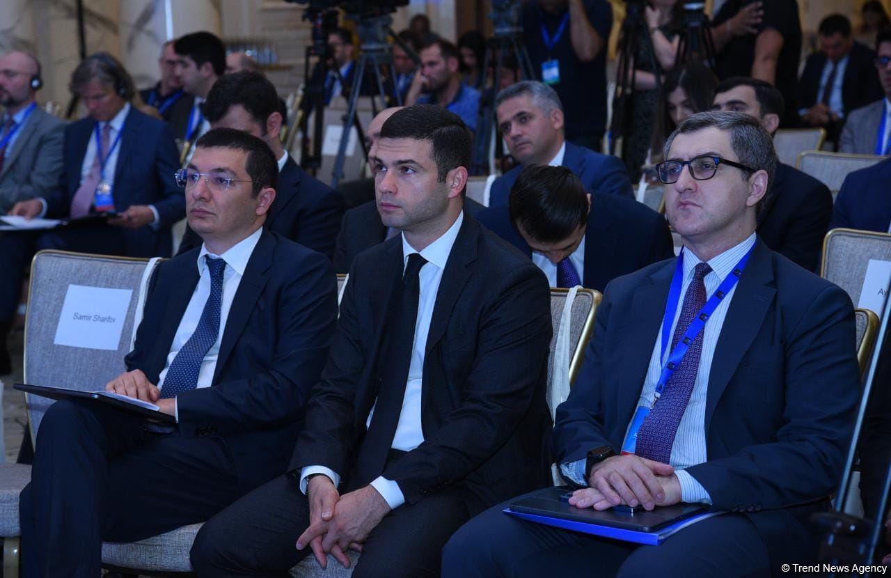 Azerbaijani Finance Minister invites BSTDB to join restoration projects in liberated Karabakh (PHOTO)