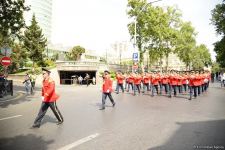 Military bands perform on occasion of Day of Azerbaijani Armed Forces (PHOTO/VIDEO)