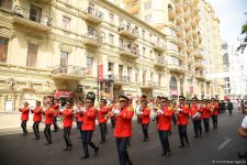 Military bands perform on occasion of Day of Azerbaijani Armed Forces (PHOTO/VIDEO)