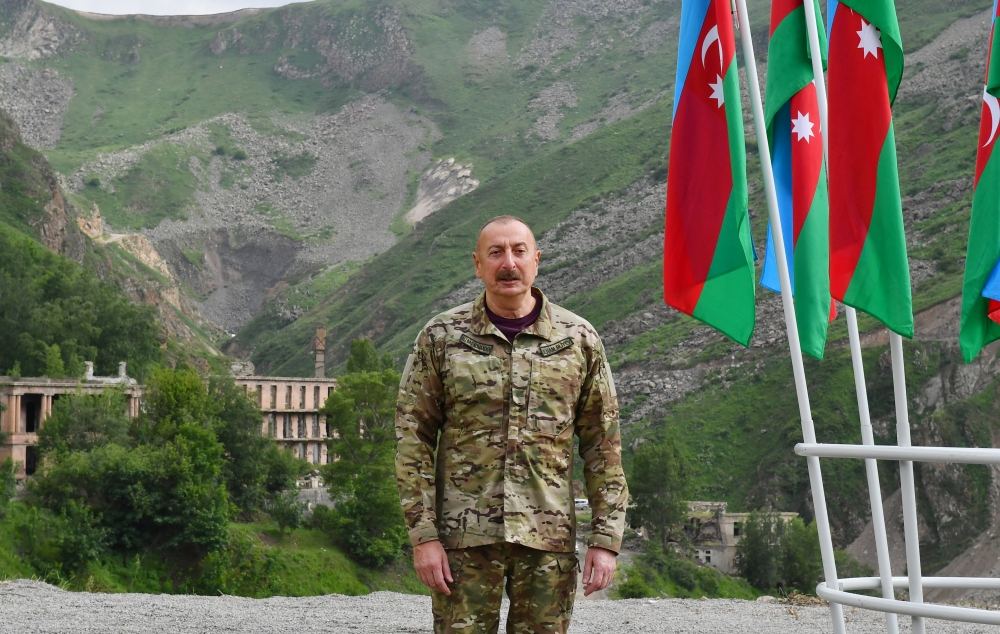 President Ilham Aliyev visits Goygol, Kalbajar and Lachin districts (PHOTO/VIDEO)