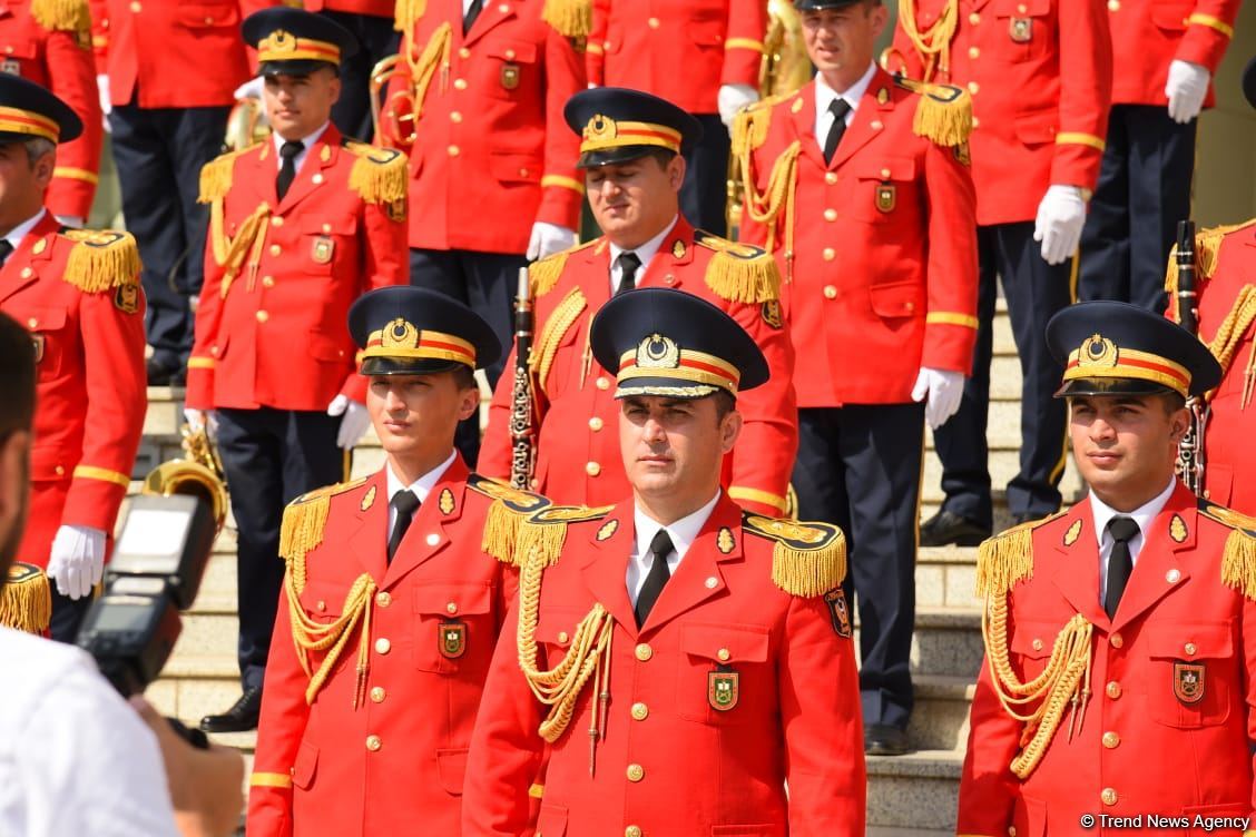 Military bands perform on occasion of Day of Azerbaijani Armed Forces (PHOTO/VIDEO)