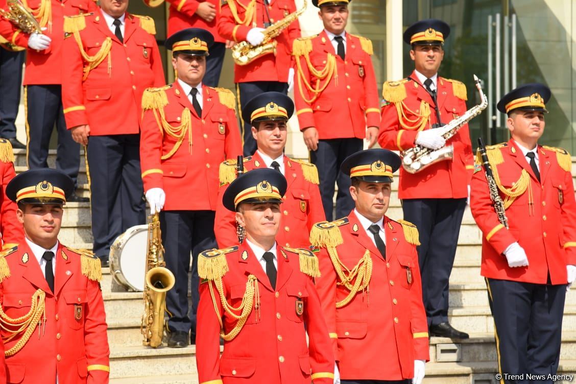 Military bands perform on occasion of Day of Azerbaijani Armed Forces (PHOTO/VIDEO)