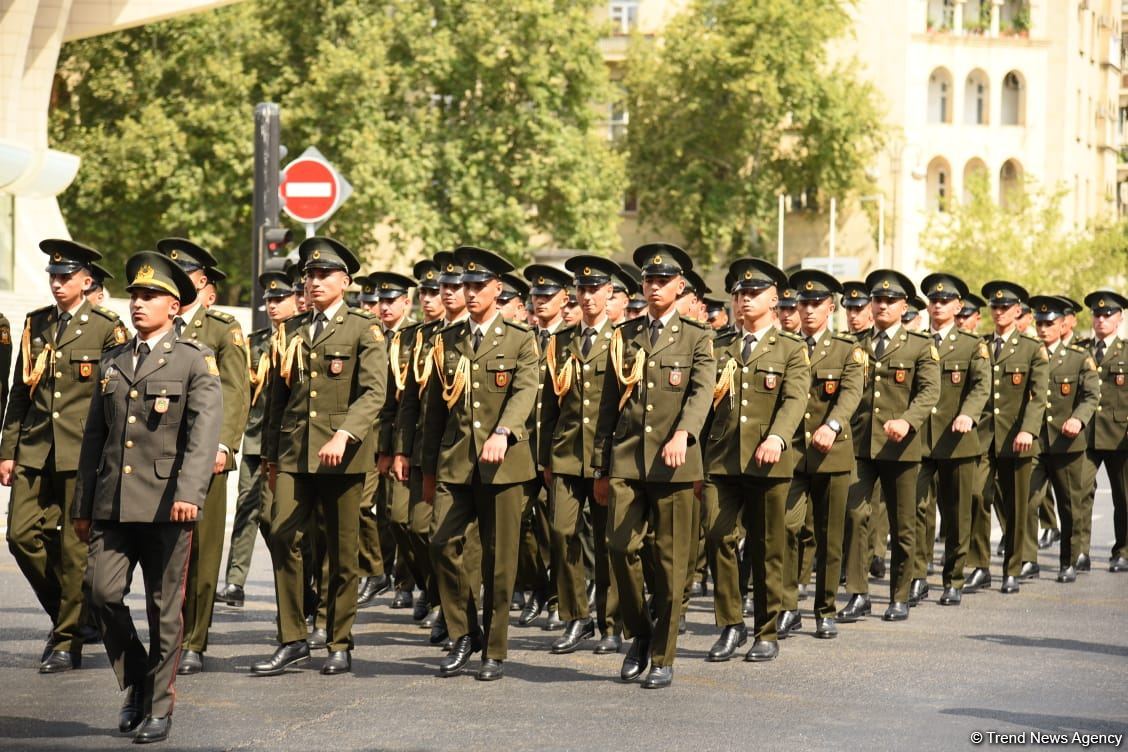 Military bands perform on occasion of Day of Azerbaijani Armed Forces (PHOTO/VIDEO)