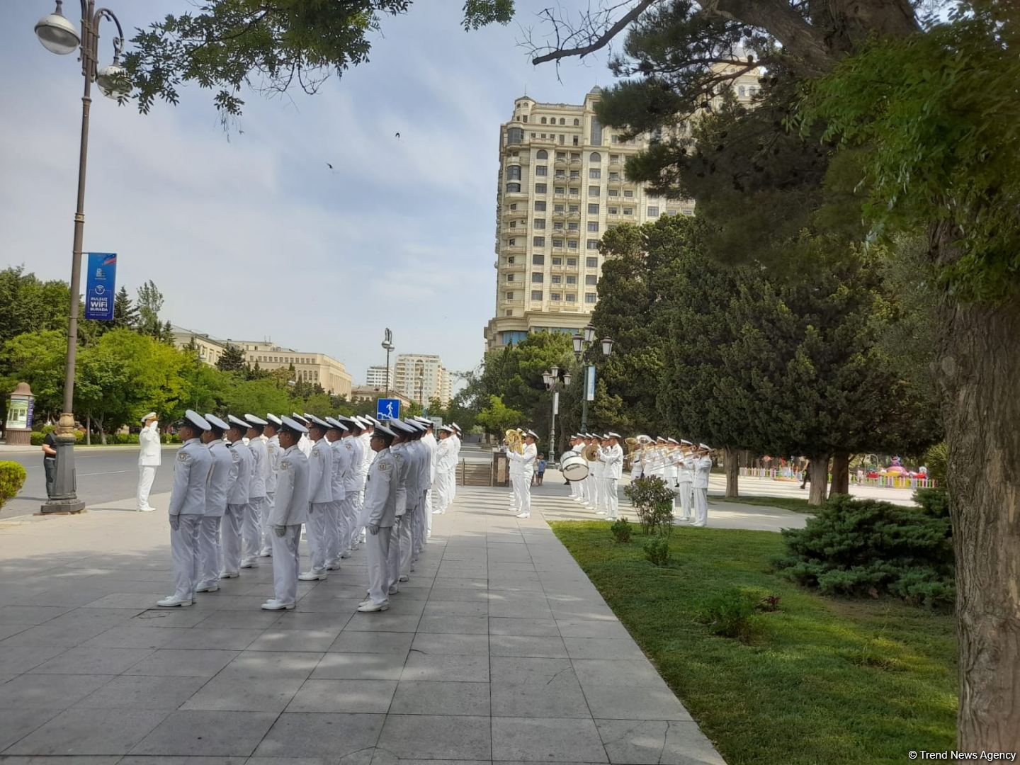 Military bands perform on occasion of Day of Azerbaijani Armed Forces (PHOTO/VIDEO)