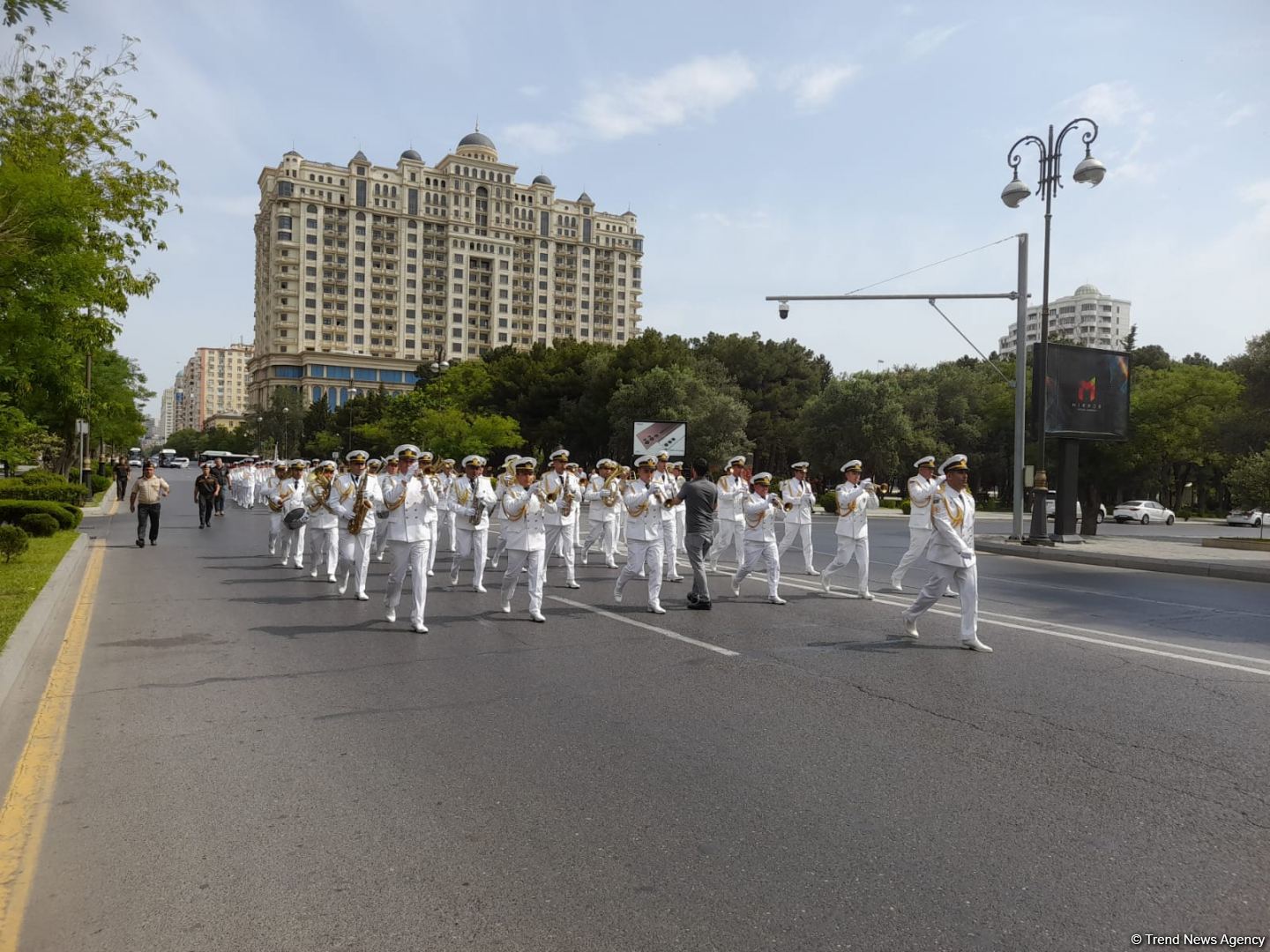 Military bands perform on occasion of Day of Azerbaijani Armed Forces (PHOTO/VIDEO)