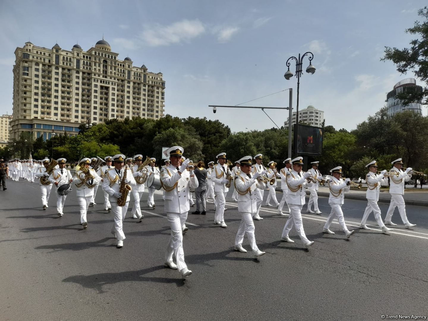 Military bands perform on occasion of Day of Azerbaijani Armed Forces (PHOTO/VIDEO)