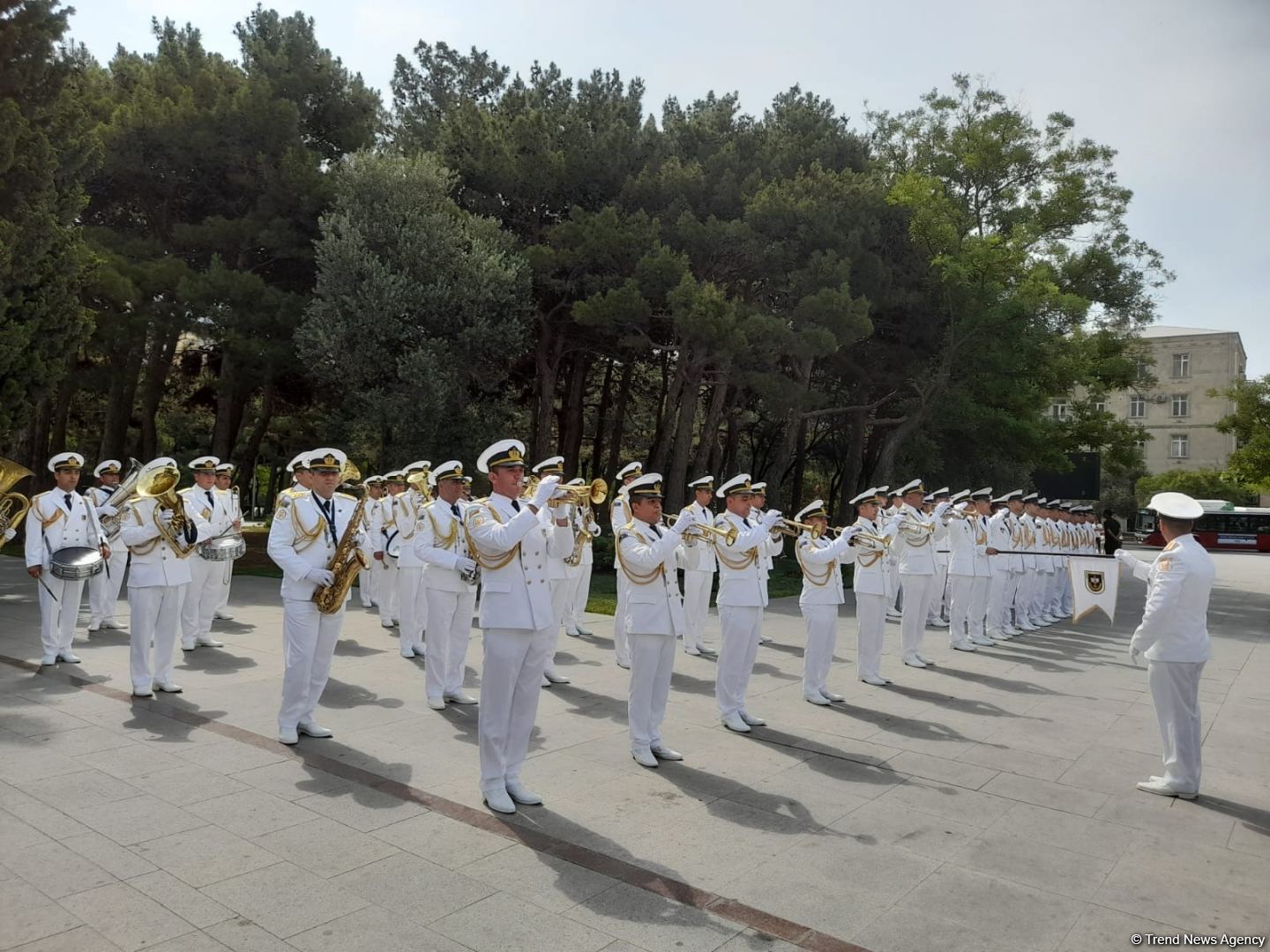 Military bands perform on occasion of Day of Azerbaijani Armed Forces (PHOTO/VIDEO)