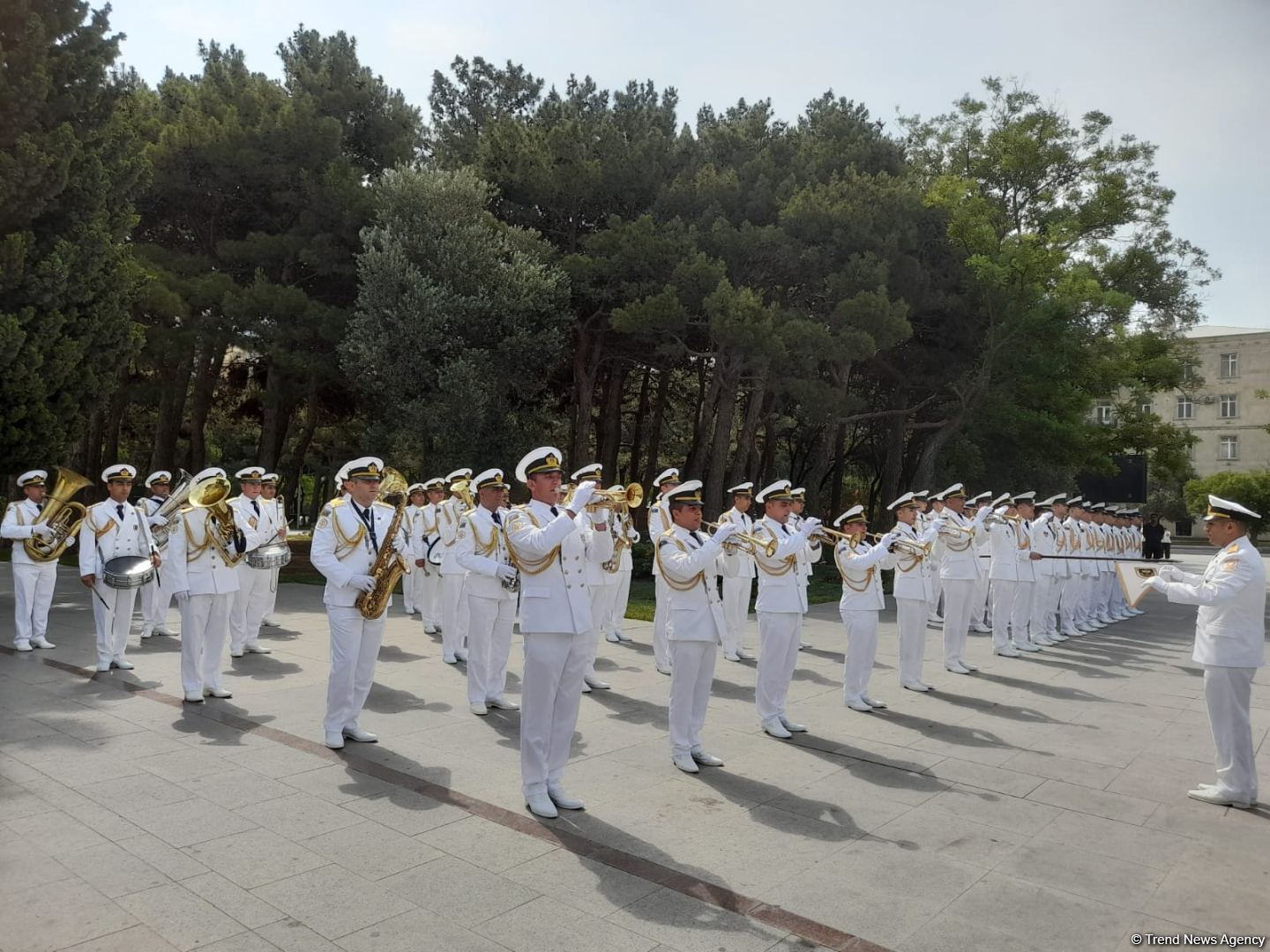 Military bands perform on occasion of Day of Azerbaijani Armed Forces (PHOTO/VIDEO)