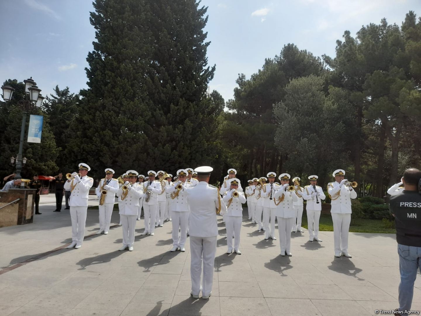 Military bands perform on occasion of Day of Azerbaijani Armed Forces (PHOTO/VIDEO)