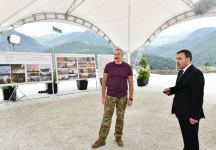 President Ilham Aliyev visits Goygol, Kalbajar and Lachin districts (PHOTO/VIDEO)