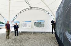 President Ilham Aliyev views work done at “Gorchu” power substation in Lachin (PHOTO/VIDEO)