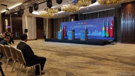 Azerbaijani FM talks plans of expansion capabilities of BTK railway corridor (PHOTO)