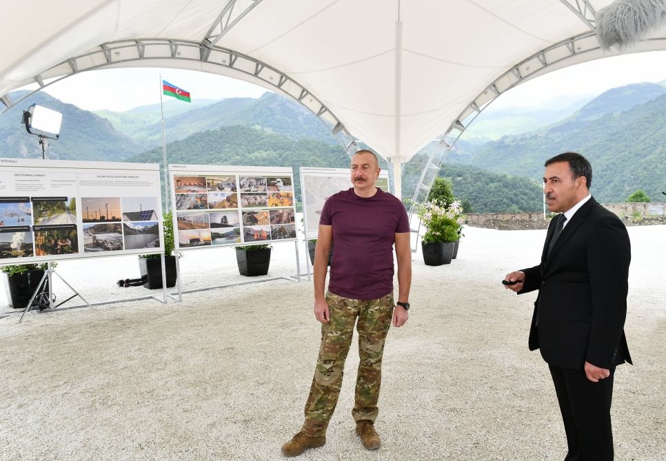 President Ilham Aliyev visits Goygol, Kalbajar and Lachin districts (PHOTO/VIDEO)