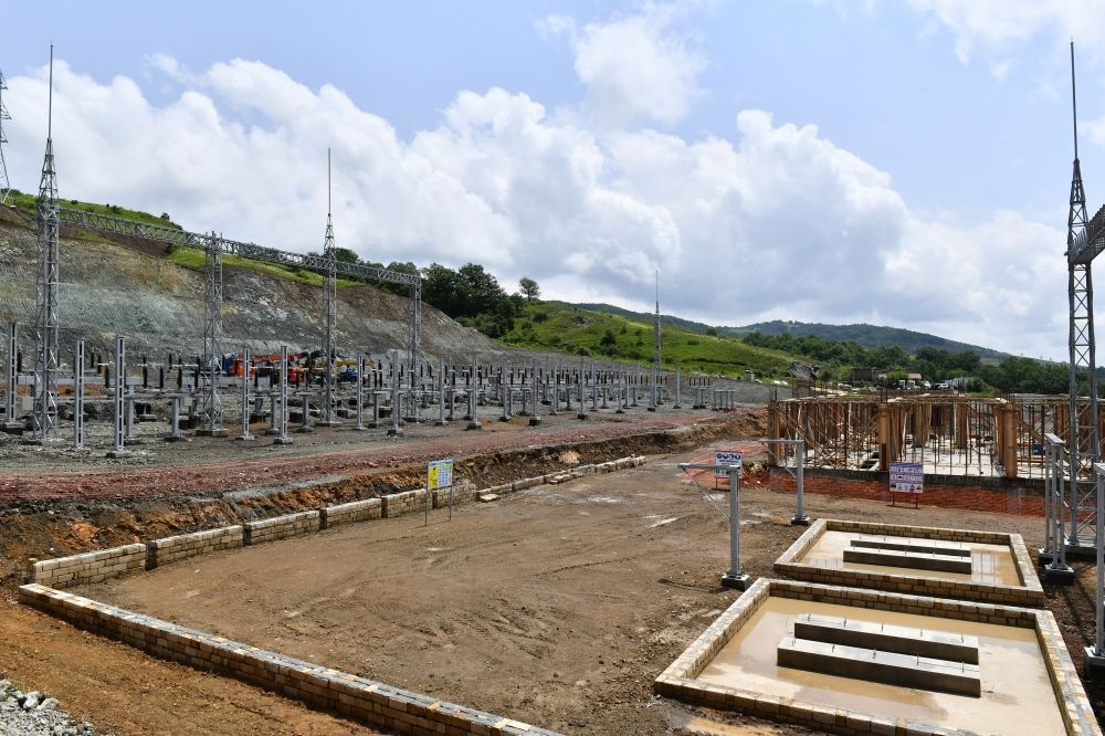 President Ilham Aliyev views work done at “Gorchu” power substation in Lachin (PHOTO/VIDEO)