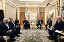 President Ilham Aliyev meets with Iran's President Seyyed Ebrahim Raisi (PHOTO/VIDEO)