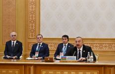 President Ilham Aliyev attends sixth Summit of Caspian Sea littoral states in Ashgabat (PHOTO/VIDEO)