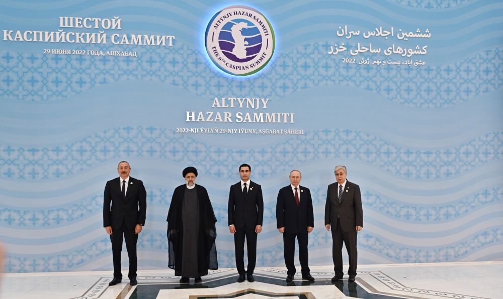 President Ilham Aliyev attends sixth Summit of Caspian Sea littoral states in Ashgabat (PHOTO/VIDEO)
