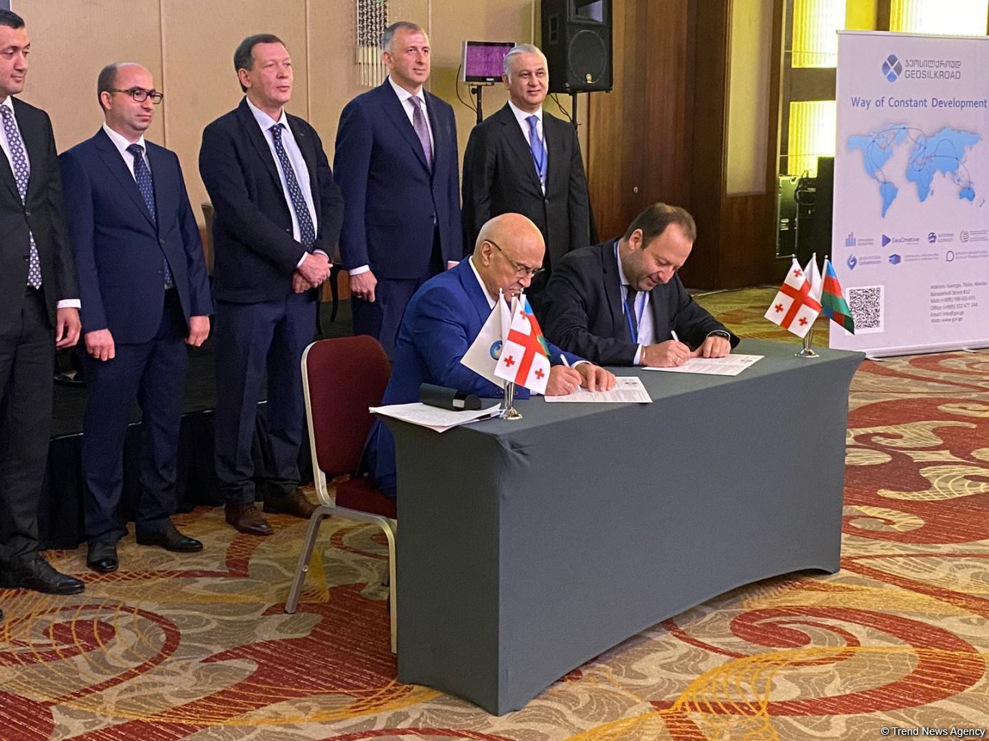 Azerbaijani Alat FEZ, Georgian Hualing FIZ agree on co-op (PHOTO)