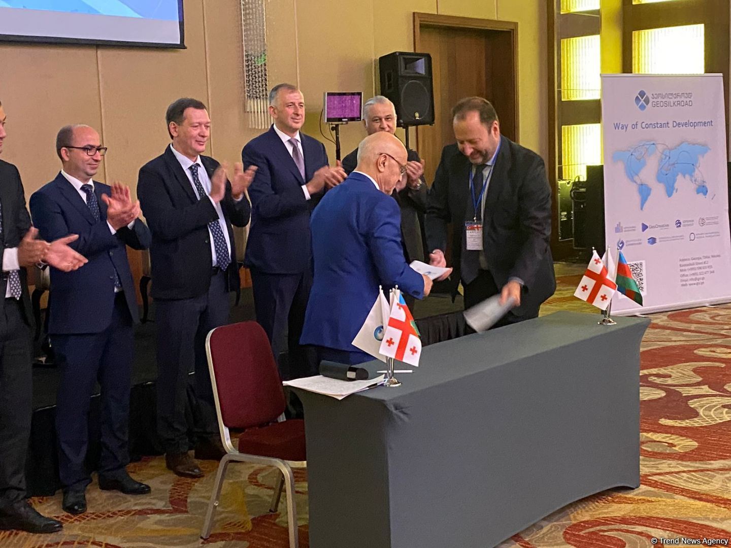 Azerbaijani Alat FEZ, Georgian Hualing FIZ agree on co-op (PHOTO)