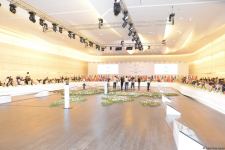 Heads of delegations delivering speeches at Baku Conference of Non-Aligned Movement Parliamentary Network (PHOTO)