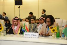 Heads of delegations delivering speeches at Baku Conference of Non-Aligned Movement Parliamentary Network (PHOTO)