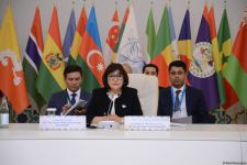 Heads of delegations delivering speeches at Baku Conference of Non-Aligned Movement Parliamentary Network (PHOTO)