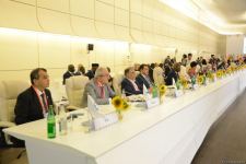 Heads of delegations delivering speeches at Baku Conference of Non-Aligned Movement Parliamentary Network (PHOTO)