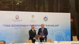 Azerbaijani Health Ministry and National Confederation of Entrepreneurs agree on co-op (PHOTO)