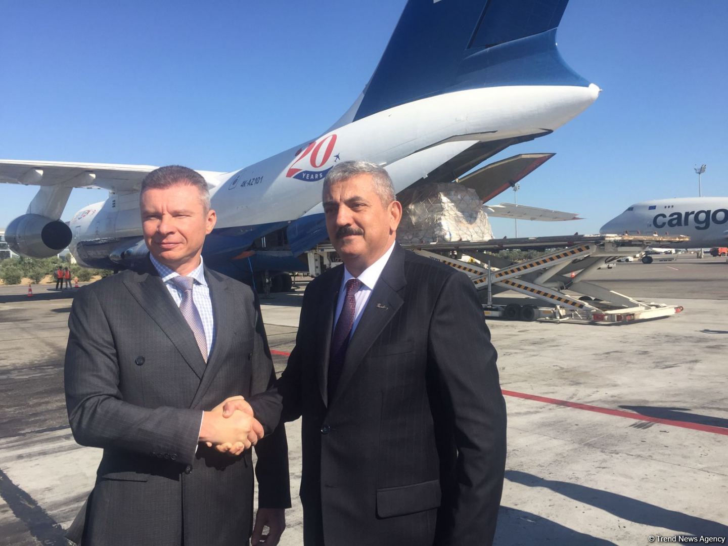 Azerbaijan's Sumgayit sends humanitarian aid to Ukraine (PHOTO)