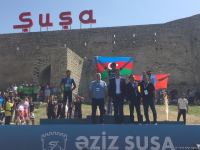 Winners of second stage of "Dear Shusha" int’l cycling race awarded (PHOTO)
