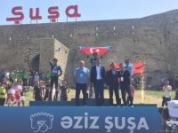 Winners of second stage of "Dear Shusha" int’l cycling race awarded (PHOTO)