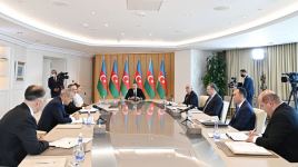 President Ilham Aliyev chairs meeting on results of six months of this year (PHOTO/VIDEO)