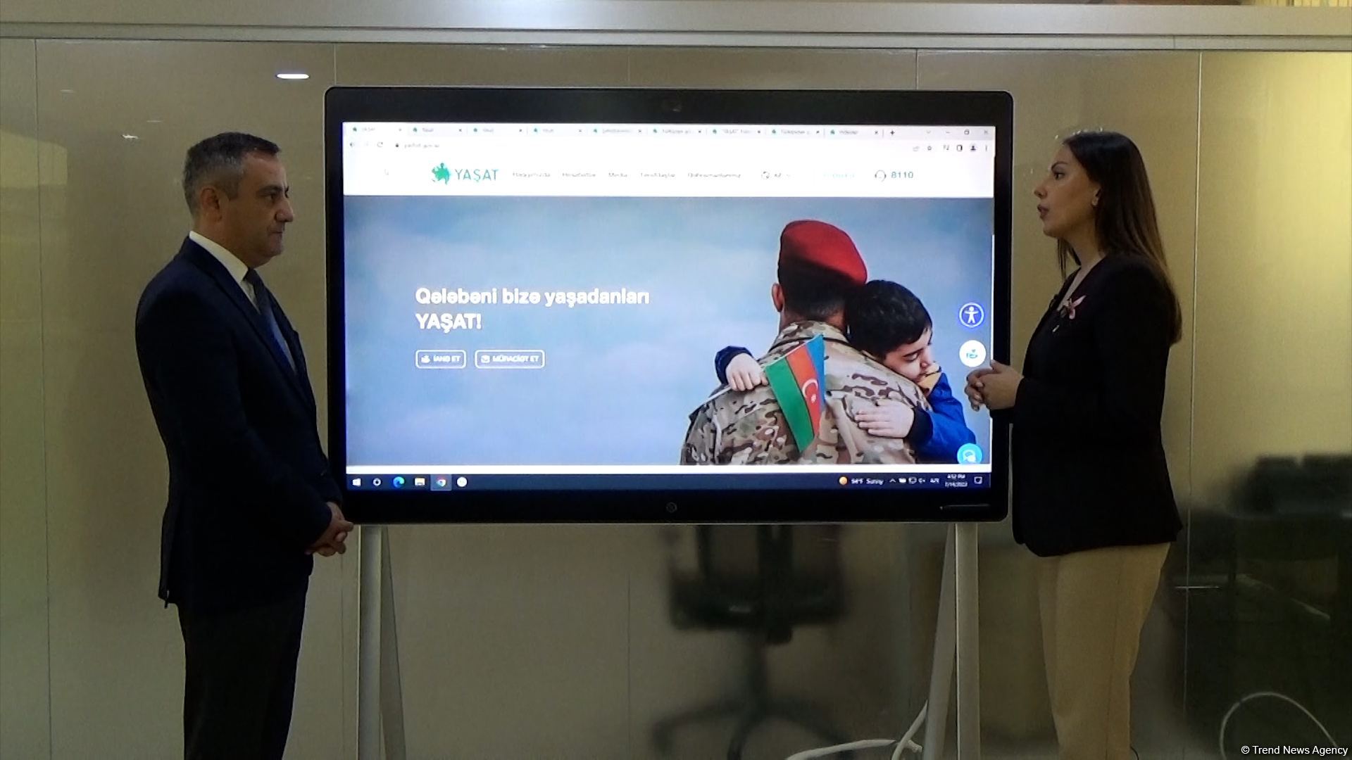 Azerbaijani YASHAT Foundation talks solving matters of martyr families, wounded servicemen (PHOTO/VIDEO)