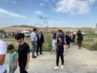 Residents of Azerbaijan's Aghali village return to native land (PHOTO)