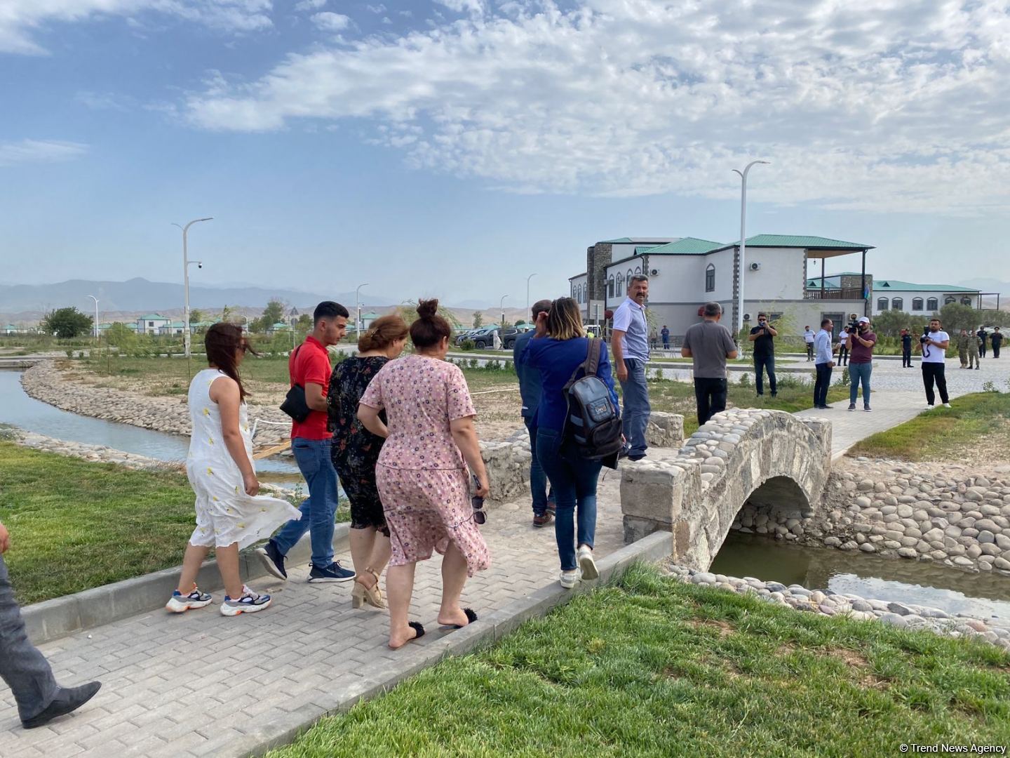 Residents of Azerbaijan's Aghali village return to native land (PHOTO)