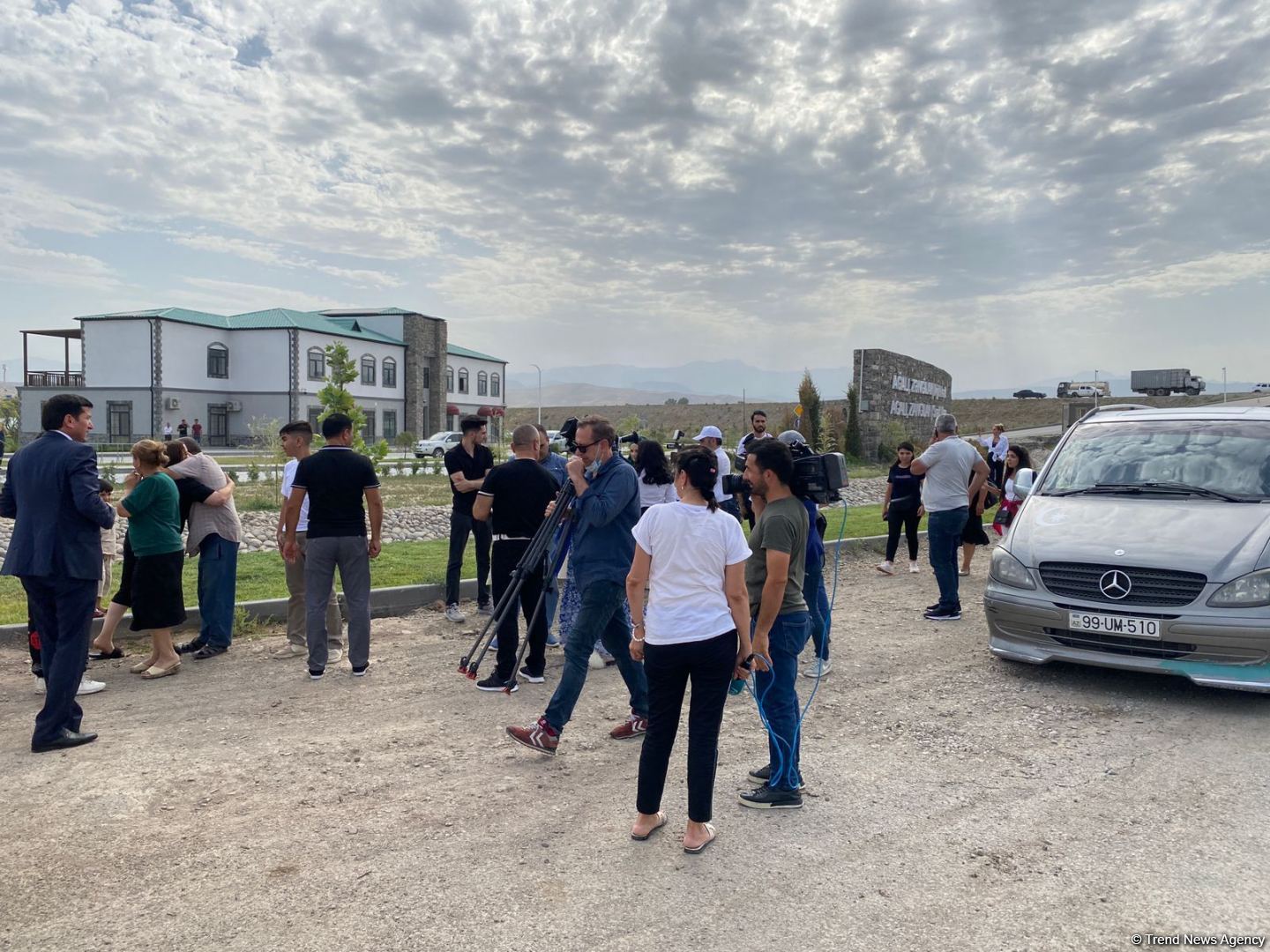 Residents of Azerbaijan's Aghali village return to native land (PHOTO)