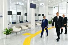 President Ilham Aliyev takes part in opening of Sumgayit regional “ASAN xidmət” Center No.2 (PHOTO/VIDEO)