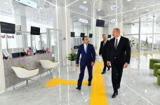 President Ilham Aliyev takes part in opening of Sumgayit regional “ASAN xidmət” Center No.2 (PHOTO/VIDEO)