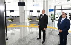 President Ilham Aliyev takes part in opening of Sumgayit regional “ASAN xidmət” Center No.2 (PHOTO/VIDEO)