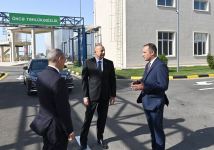 President Ilham Aliyev visits Sumgayit (PHOTO/VIDEO)