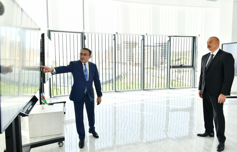 President Ilham Aliyev takes part in opening of Sumgayit regional “ASAN xidmət” Center No.2 (PHOTO/VIDEO)