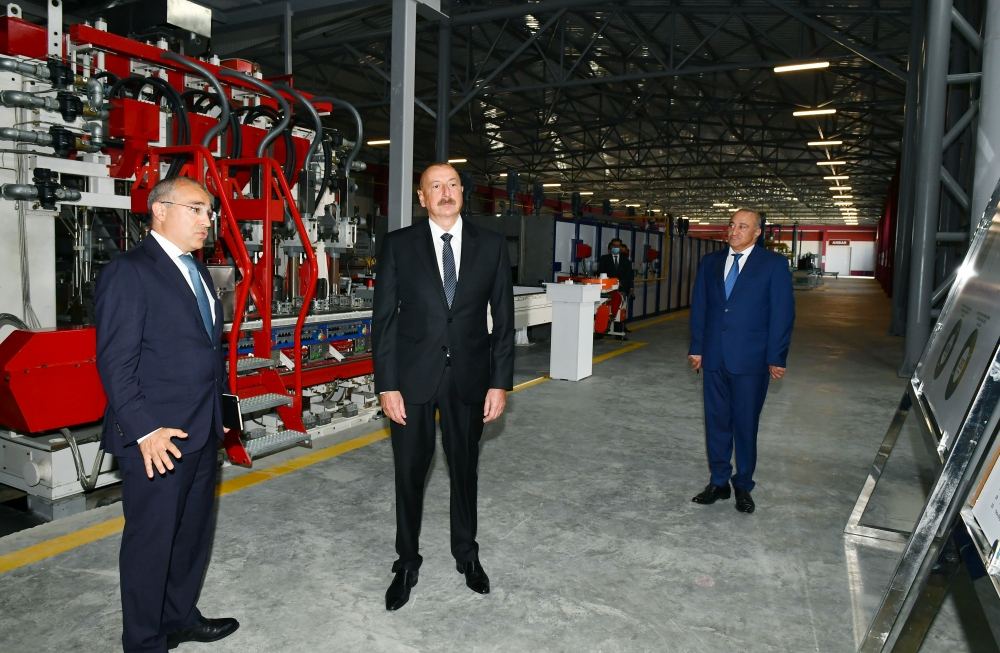 President Ilham Aliyev visits Sumgayit (PHOTO/VIDEO)