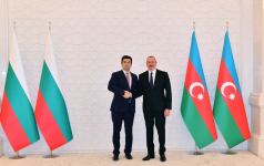 President Ilham Aliyev, Prime Minister of Bulgaria Kiril Petkov hold one-on-one meeting (PHOTO/VIDEO)